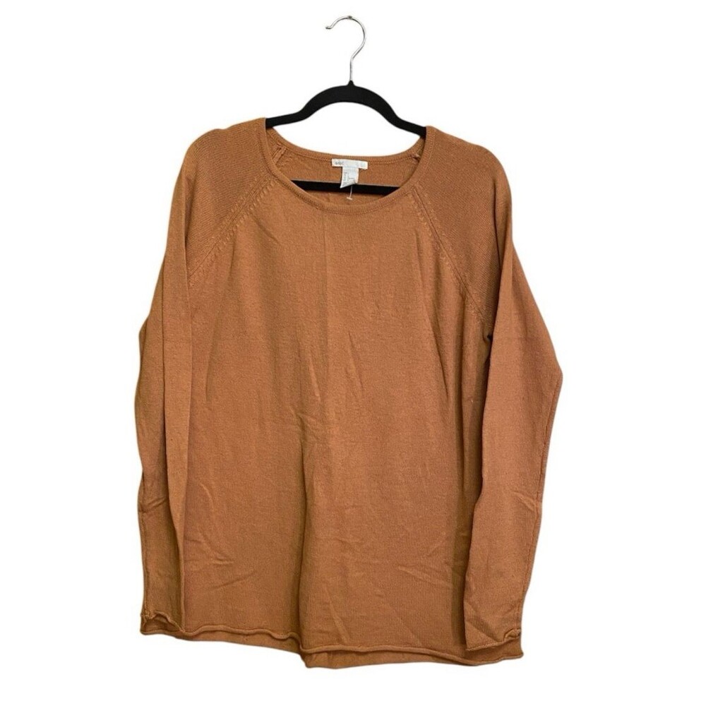 H&M Long Sleeve Women Pullover Women's Sweater -Pollen Color Acrylic/Polyimide L